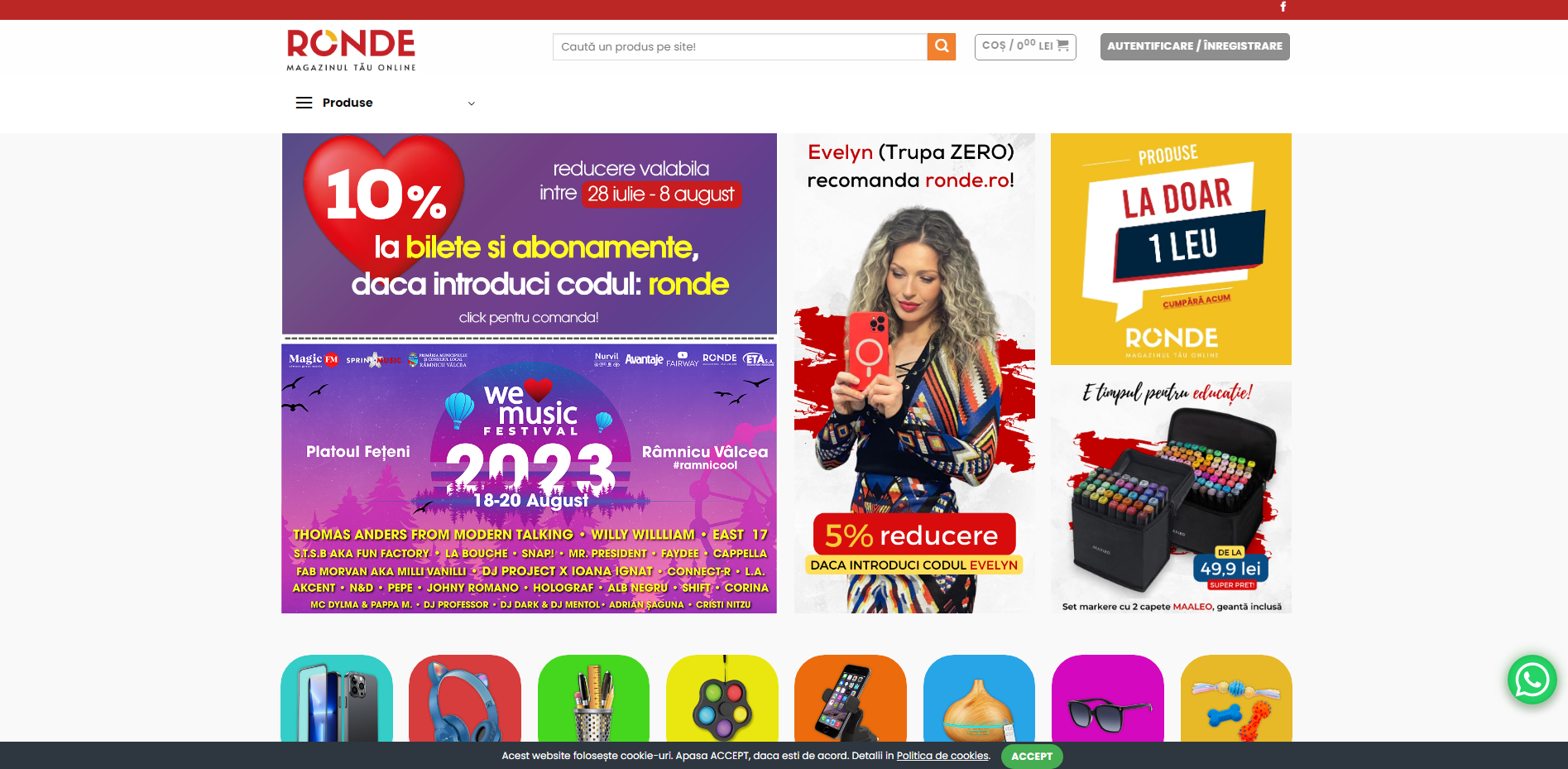 Ronde.ro – creștere de 80% a vânzărilor