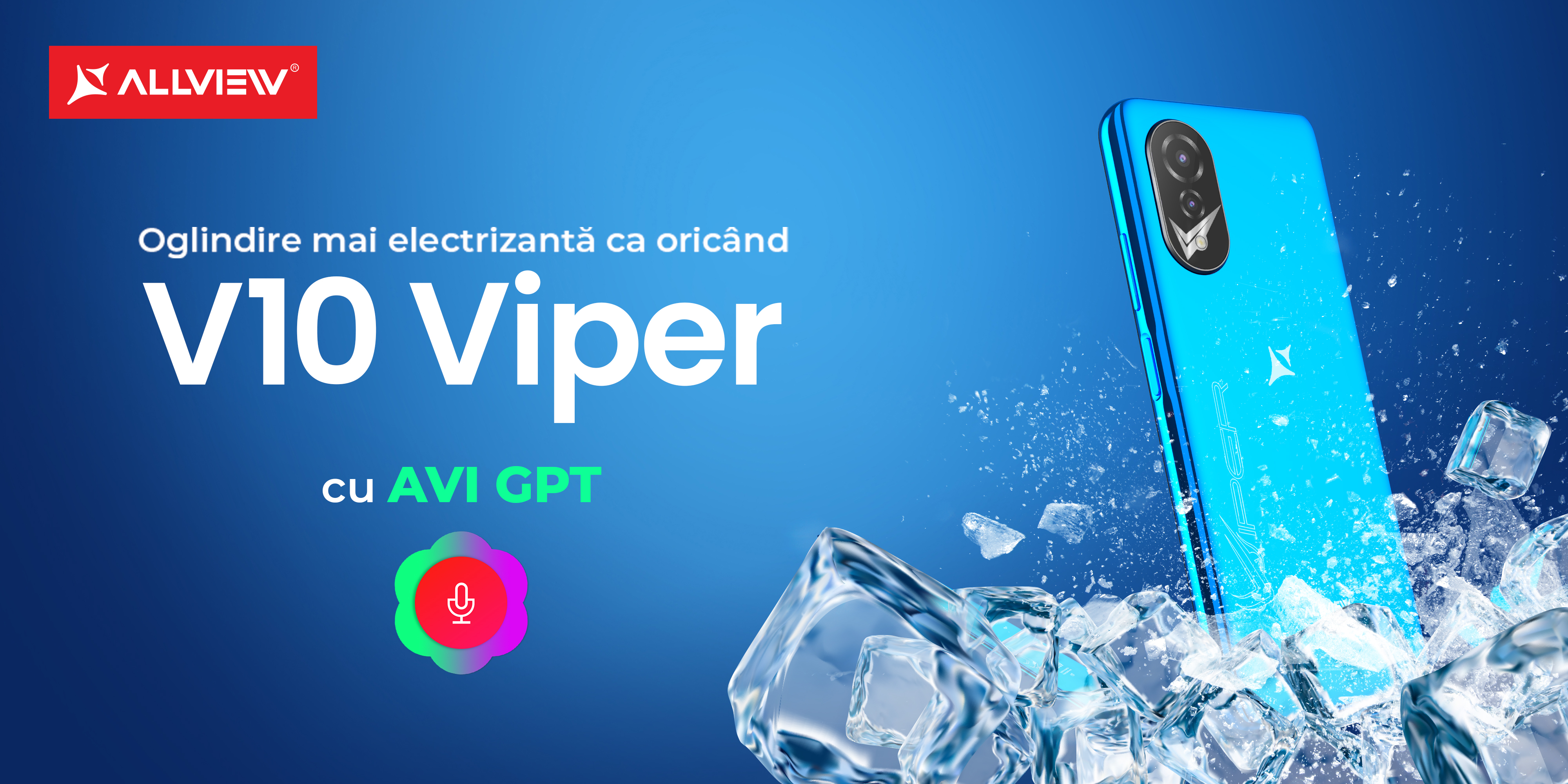 Allview lansează noul Viper V10 compatibil cu AVI GPT, aducând tehnologia NFC și comunicarea inteligentă într-un dispozitiv accesibil